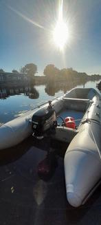 Rubberboot 390 nimarine en een Suzuki 6pk motor, Watersport en Boten, Accessoires en Onderhoud, Ophalen of Verzenden, Gebruikt