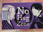 "No Hug Zone" Deurmat van Wednesday, Nieuw, Ophalen of Verzenden, Regina, "No Hug Zone" Deurmat van Wednesday