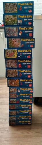 15 Thats Live puzzels - 1000 stukjes, Ophalen of Verzenden, 500 t/m 1500 stukjes, Zo goed als nieuw