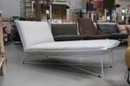 3 x luxe ligbed Chaise Longue EARL Jess Design stof naturel, Ophalen, Zo goed als nieuw, Stof, 150 cm of meer