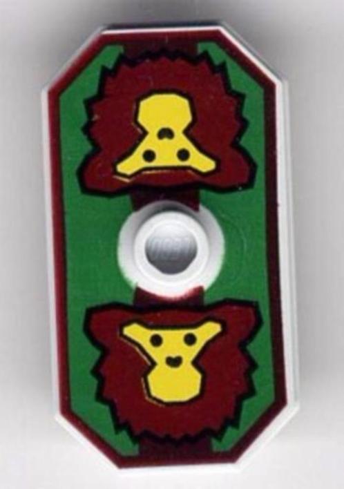 Lego Castle Schild 2x KK II Licht Grijze Schilden, Kinderen en Baby's, Speelgoed | Duplo en Lego, Zo goed als nieuw, Lego, Losse stenen