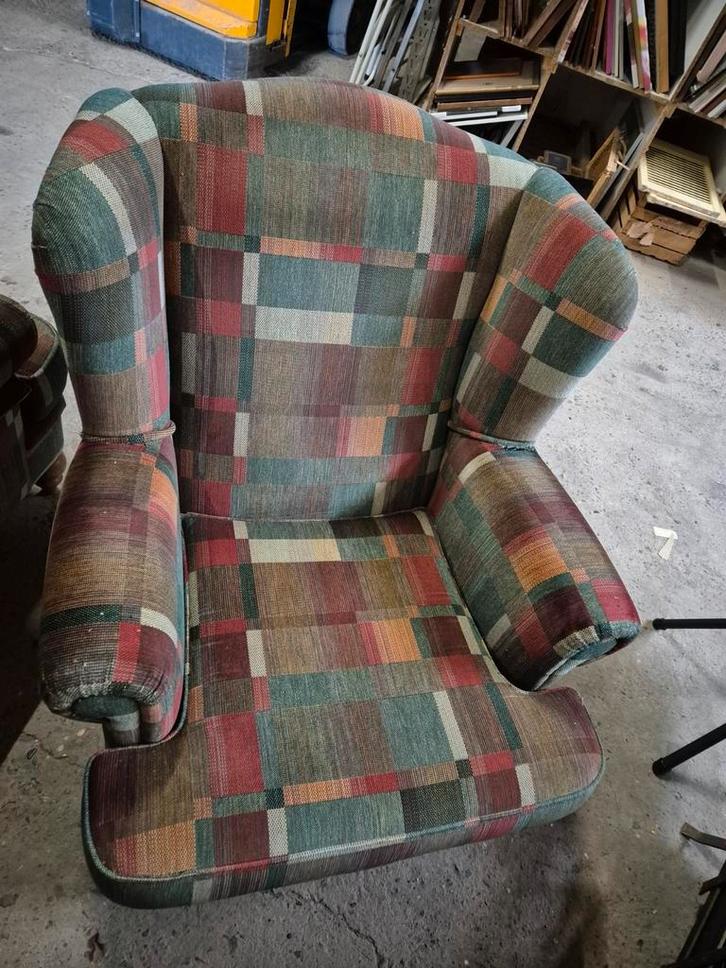 2 prachtige fauteuils, Huis en Inrichting, Fauteuils, Zo goed als nieuw, Stof, 50 tot 75 cm, 75 tot 100 cm, Ophalen