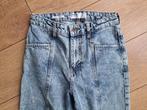 Bershka Denim Jeans - Maat 34, Blauw, Zo goed als nieuw, W27 (confectie 34) of kleiner, Bershka