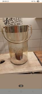 Riviera maison kandelaars / Windlichten 2x, Ophalen, Zo goed als nieuw, Overige materialen, Minder dan 25 cm