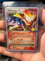 Infernape Lv.X – DP10 Promo, Ophalen of Verzenden, Gebruikt, Losse kaart, Foil