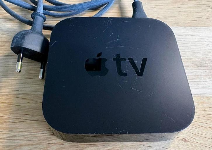 Apple TV (3e generatie), Audio, Tv en Foto, Mediaspelers, Gebruikt, Zonder harde schijf, HDMI, Optische audio, Ophalen of Verzenden