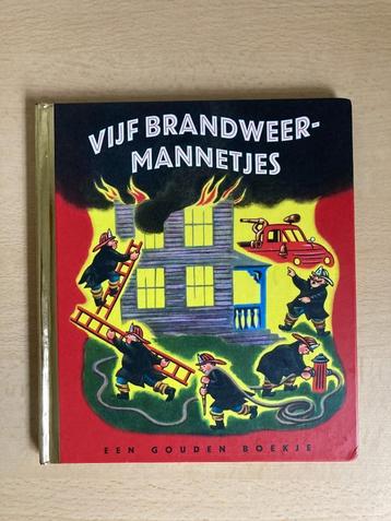 De Vijf Brandweermannetjes Gouden Boekjes – Jubileumuitgave beschikbaar voor biedingen