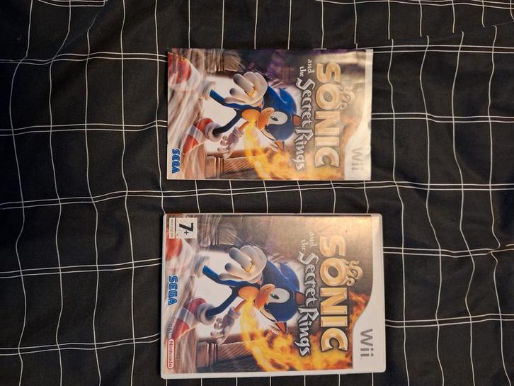 Sonic and the Secret Rings - Wii, Spelcomputers en Games, Games | Nintendo Wii, Gebruikt, Avontuur en Actie, 1 speler, Vanaf 7 jaar