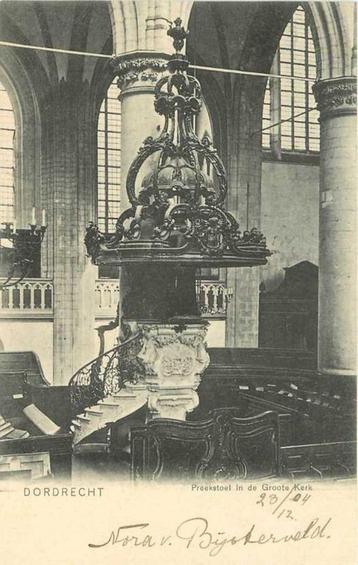 (300-318-003) Dordrecht Preekstoel in de Groote Kerk beschikbaar voor biedingen