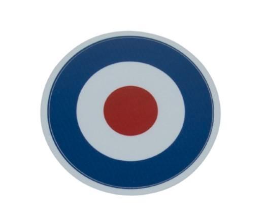 Sticker Vespa Tricolore Rond Target Lx S Lxv Rood-Wit-Blauw, Motoren, Tuning en Styling, Ophalen of Verzenden