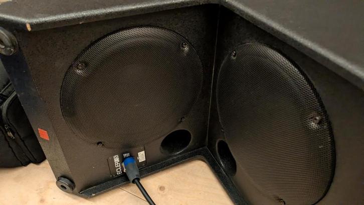 Ecler subwoofer Dacord SB210 RMS 400 watt - 2x10 inch, Audio, Tv en Foto, Luidsprekers, Subwoofer, 120 watt of meer, Overige merken