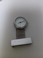 Zorghorloge verpleegkundigehorloge schakelhorloge, Overige merken, Staal, Zakhorloge, Gebruikt