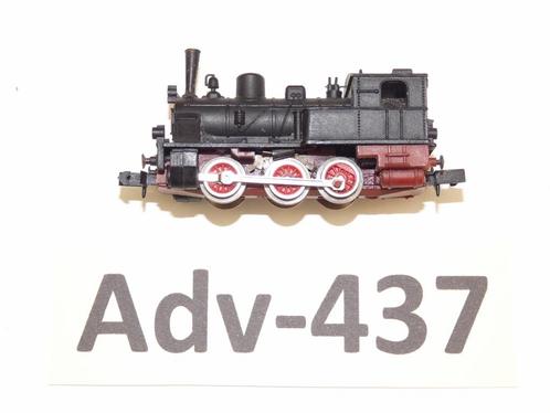 Adv-437 N Spoor Old-Time Tenderlocomotief 2222 Arnhold, Hobby en Vrije tijd, Modeltreinen | N-Spoor, Gebruikt, Wagon, Gelijkstroom