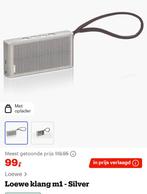 Nieuw! Loewe klang m1/Silver, Overige typen, Nieuw, Minder dan 60 watt, Ophalen