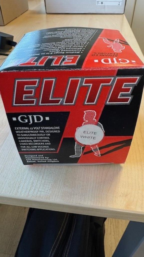 Elite Passief Infrarood detector GJD023, Doe-het-zelf en Verbouw, Alarmsystemen, Nieuw, Detector, Sensor of Melder, Beweging, Ophalen of Verzenden