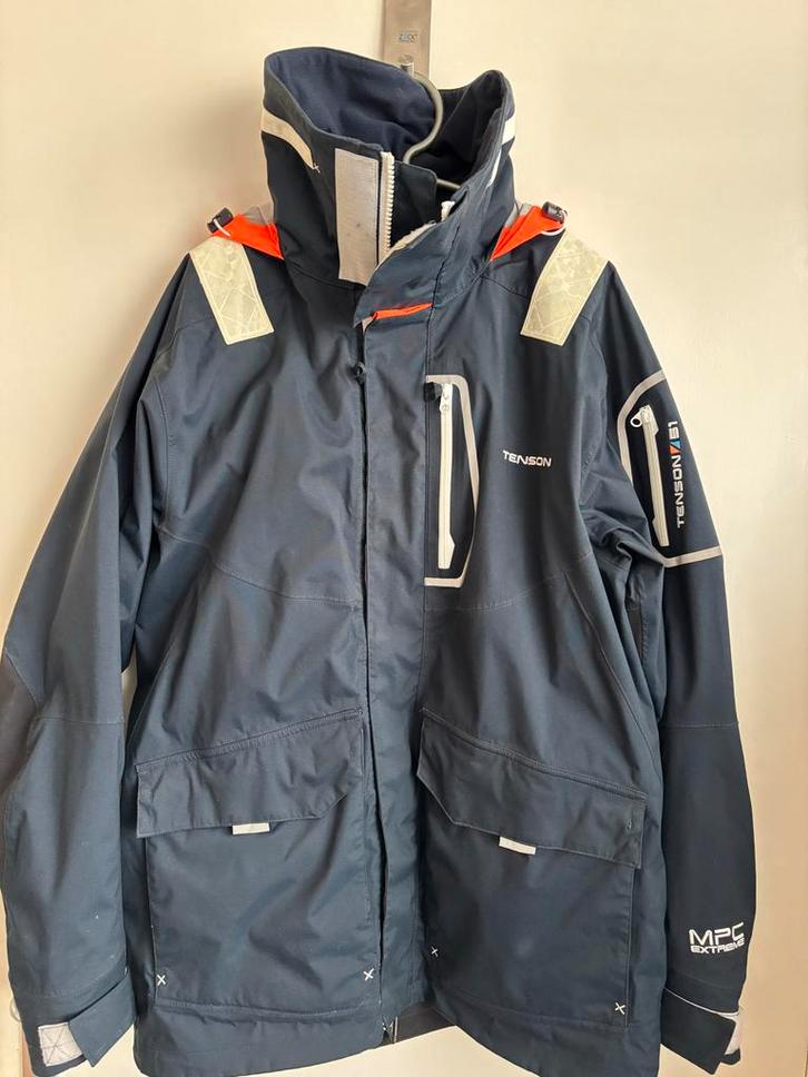 Donkerblauwe Tenson Zeil/Ski Jas - XL, Kleding | Heren, Jassen | Zomer, Gedragen, Maat 56/58 (XL), Blauw, Ophalen of Verzenden