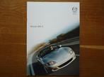 Mazda MX-5 (2000/2001), Boeken, Auto's | Folders en Tijdschriften, Ophalen of Verzenden, Nieuw, Mazda