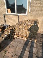 15m2 Friese Geeltjes - Schoongemaakt Nodig, Ophalen, Gebruikt, Klinkers, 10 m² of meer