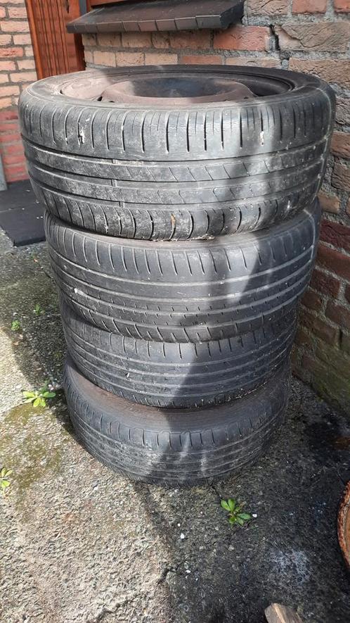 Zomerbanden Hankook 195/50/R15 met velgen (Audi A3), Auto-onderdelen, Banden en Velgen, Banden en Velgen, Zomerbanden, 15 inch