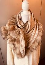 Mucho Gusto: Luxe Bontsjaal, Cashmere, Verzenden, Maat 46/48 (XL) of groter, Sjaal, Mucho Gusto