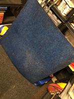 5 tapijttegels 1x1 mtr blauw gebruikt GRATIS OPHALEN, Ophalen, Gebruikt, Blauw, Rechthoekig