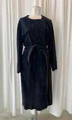 Suede jas, Maat 38/40 (M), Blauw, Ophalen of Verzenden, Samsoe Samsoe