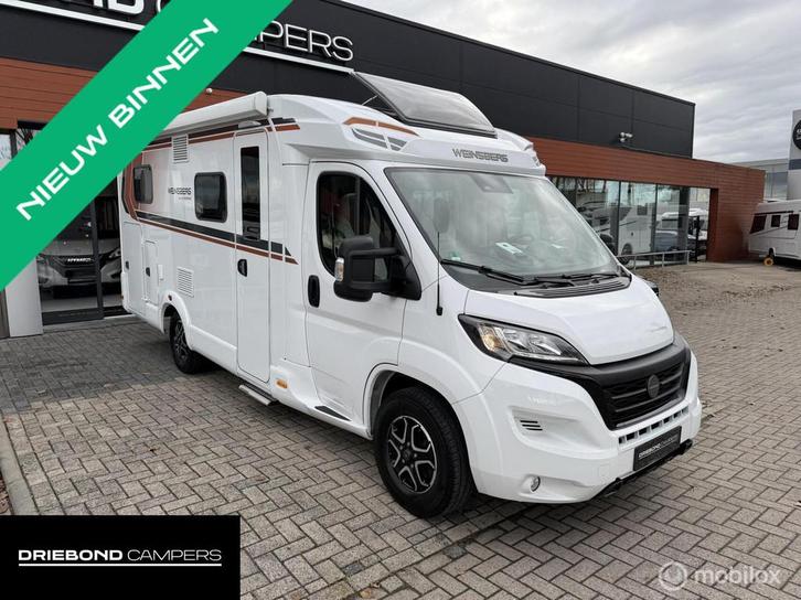 Weinsberg 600MEG Pepper Edition 9T-Automaat Enkele Bedden 2X, Caravans en Kamperen, Campers, Bedrijf, tot en met 3, Half-integraal