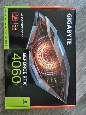 GIGABYTE GeForce RTX 4060 WINDFORCE OC 8G Nieuwe in doos beschikbaar voor biedingen