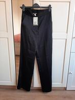 H&M satin black pants, H&M, Zwart, Ophalen of Verzenden, Zo goed als nieuw