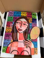 Jacqueline Schäfer - Dagdromen Reliëf Sculptuur, Antiek en Kunst, Ophalen of Verzenden