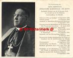 Jong de Johnnes 1885 Nes Ameland 1955 Amersfoort -kardinaal, Bidprentje, Ophalen of Verzenden