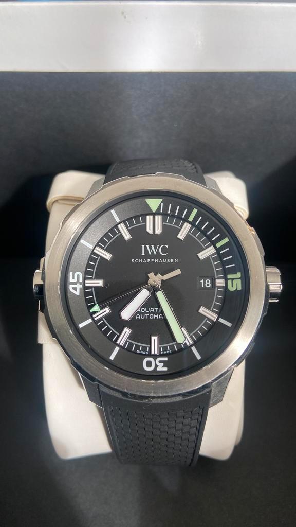Iwc aquatimer, Sieraden, Tassen en Uiterlijk, Horloges | Antiek, Polshorloge, Overige merken, Staal, 1960 of later, Ophalen of Verzenden