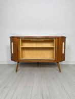 50s Vintage Bar Dressoir Dranken Kast Sideboard Mid Century, Minder dan 100 cm, 25 tot 50 cm, 100 tot 150 cm, Zo goed als nieuw