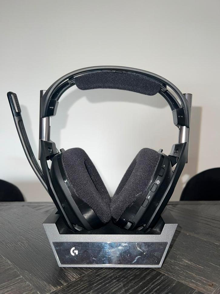 Logitech Astro A50 X | Garantie tot 29/12/2025, Computers en Software, Headsets, Zo goed als nieuw, Over-ear, Draadloos, Gaming headset