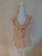 Beige Tramontana Top met Ruffles - Maat M, Kleding | Dames, Tops, Maat 38/40 (M), Tramontana, Beige, Ophalen of Verzenden