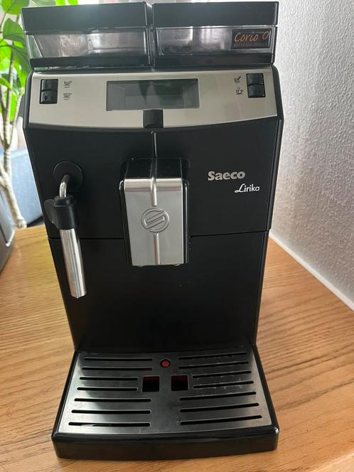 Saeco Lirika koffiebonen apparaat, Witgoed en Apparatuur, Koffiezetapparaten, Gebruikt, Koffiebonen, Koffiemachine, 1 kopje, Afneembaar waterreservoir