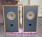 Vintage Goodmans hoog rendements alnico breedbander set, Zo goed als nieuw, Minder dan 60 watt, Front, Rear of Stereo speakers
