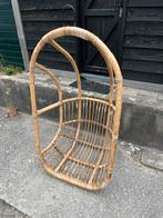 Rotan Hangstoel, Huis en Inrichting, Stoelen, Ophalen, Gebruikt, Bruin, Riet of Rotan
