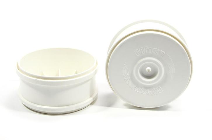 GRP 1:6 velgen wit 18mm Hex Elcon, FG 4 stuks, Hobby en Vrije tijd, Modelbouw | Radiografisch | Auto's, Nieuw, Onderdeel, Benzine