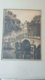 Ets Cornelis Brandenburg Amstel Keizersgracht Amsterdam, Antiek en Kunst, Ophalen