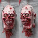 Afgehakt Hoofd 5 Horror Film Prop Eng Halloween Bloed, Verzenden, Nieuw, Feestartikel, Halloween of Griezel