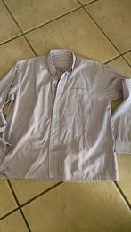 Heren Blouse gestreept lange mouwen maat 42 2.50, Overige kleuren, Ophalen of Verzenden, Overige halswijdtes, Gedragen