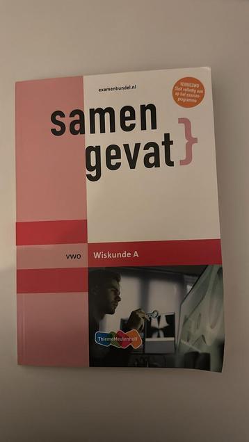 Samengevat wiskunde A vwo 24/25 beschikbaar voor biedingen