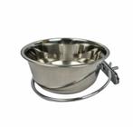 Drinkbak Voerbak RVS 18/21 cm voor in Honden Bench, Ophalen of Verzenden, Nieuw