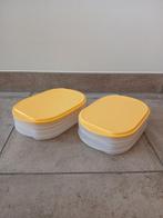 Tupperware stapel 3, vleeswarendoos, kaasdoos, stapel trio, Ophalen of Verzenden, Zo goed als nieuw, Wit, Overige typen