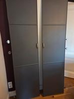 PAX Meraker grijze deuren, Huis en Inrichting, Kasten | Kledingkasten, Ophalen, Zo goed als nieuw, 50 tot 100 cm, 200 cm of meer