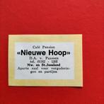 .Lucifer Etiket Nieuwe Hoop Nw en St.Joosland, Verzamelen, Ophalen of Verzenden, Gebruikt, Sigarenbandjes