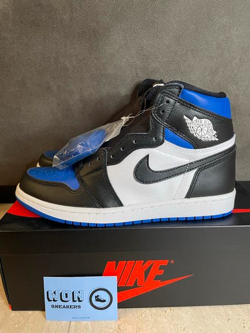 Nike Jordan 1 High Royal Toe EU 41 - US 8, Kleding | Heren, Schoenen, Nieuw, Blauw, Ophalen of Verzenden