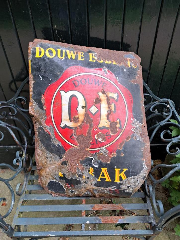 Emaille bord, Antiek en Kunst, Antiek | Emaille, Ophalen