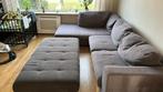 Gebruikte hoekbank met lounge gedeelte, Ophalen, Gebruikt, Stof